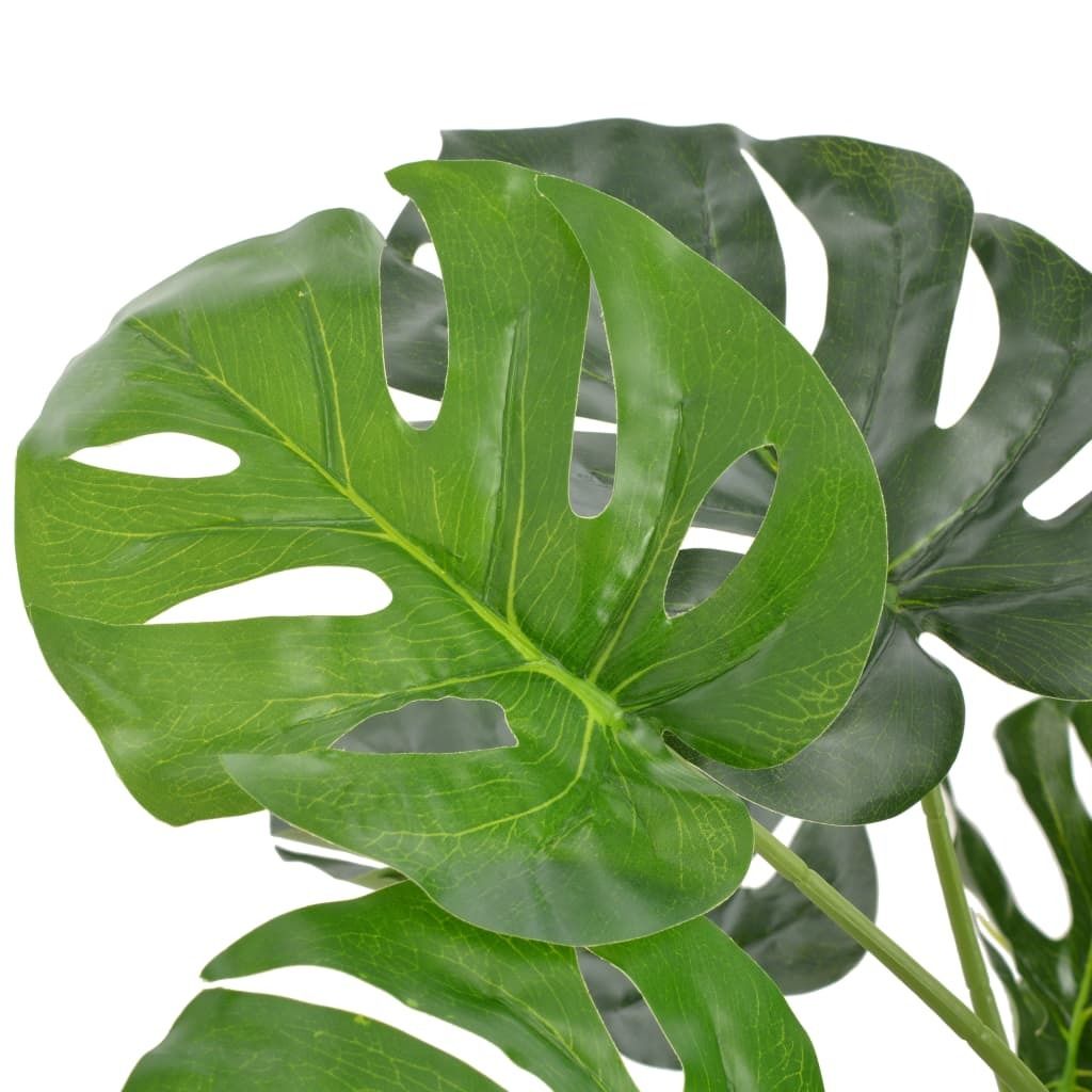 vidaXL Sztuczna roślina Monstera z doniczką zieloną 100 cm Zdjęcie produktu 