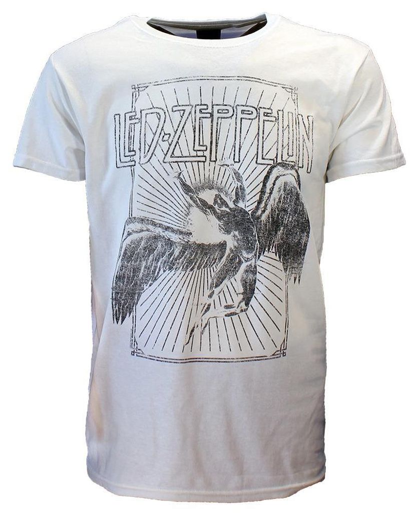 Led Zeppelin Icarus Burst T-Shirt – Offizielles Merchandise - M