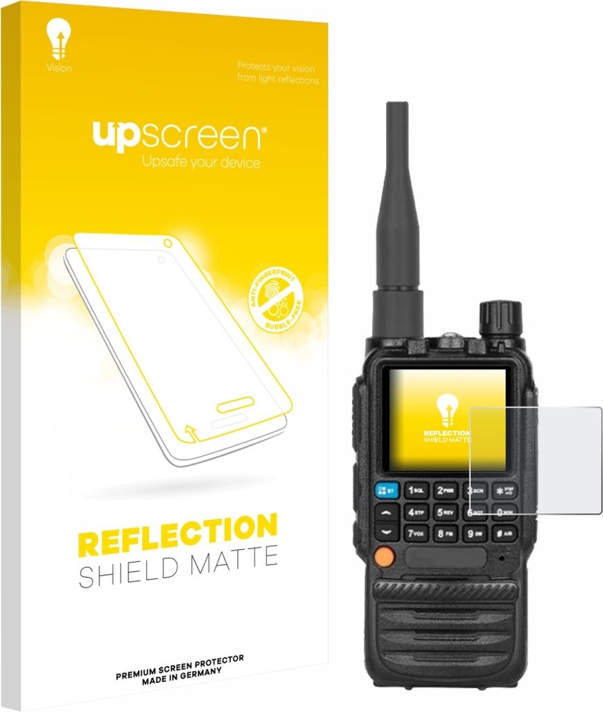 upscreen Schutzfolie für Tidradio TD-H3 Displayschutz Displayschutzfolie Folie Matt Entspiegelungsfolie