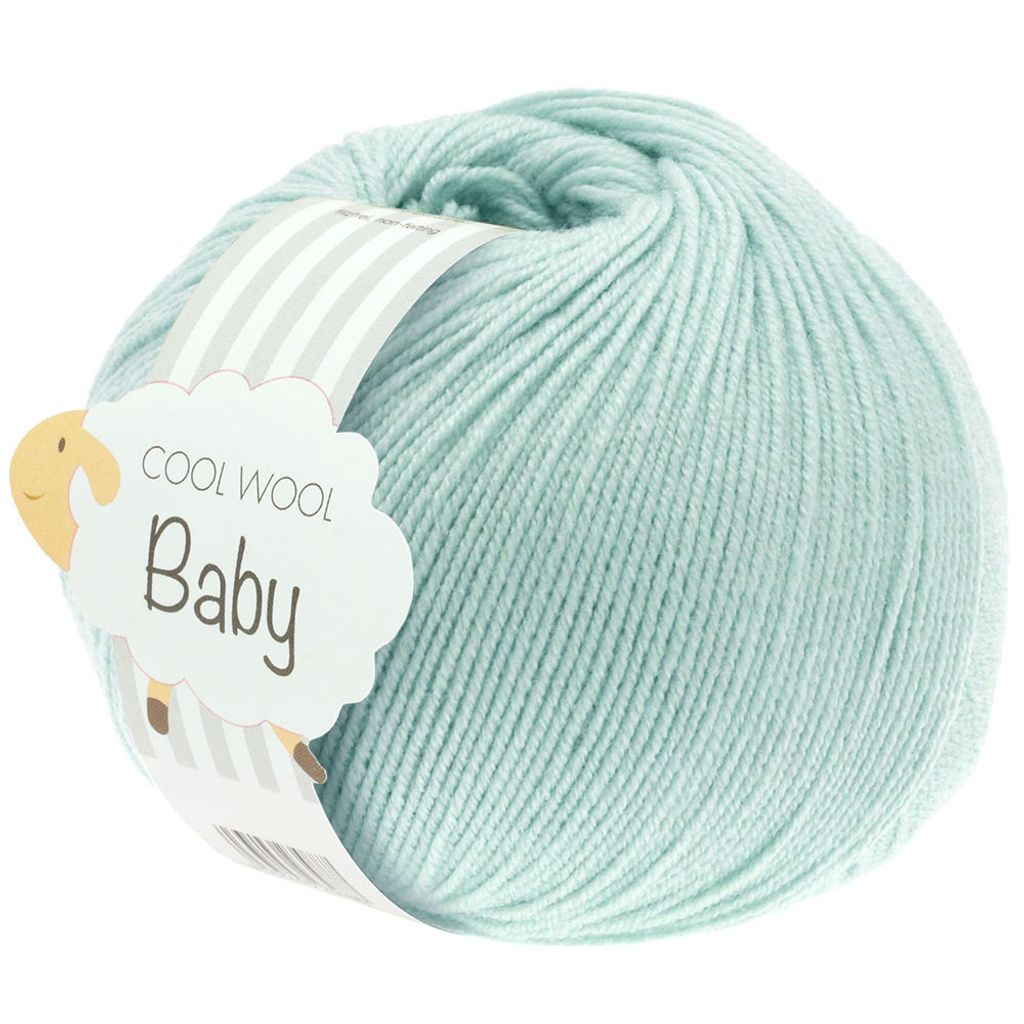 Lana Grossa - Cool Wool Baby 0257 zartgrün Produktbild 