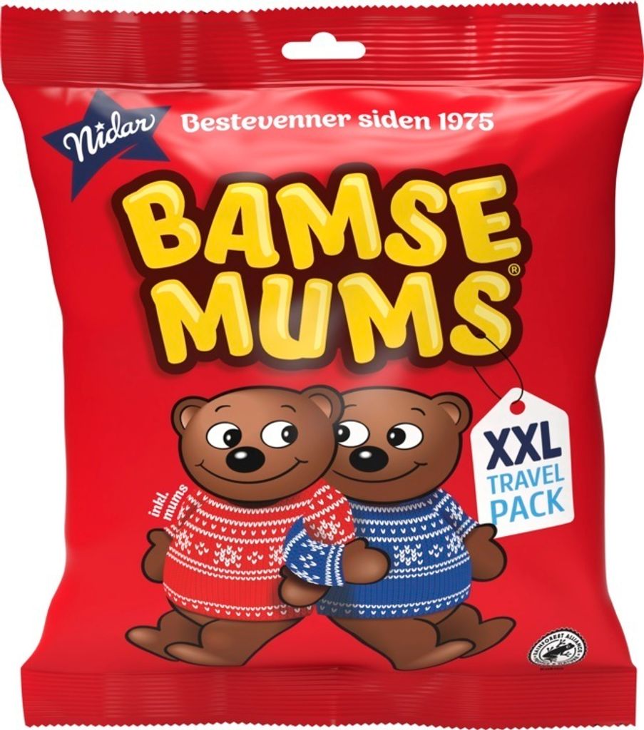 Nidar Bamsemums Travel Pack XXL 400g Produktbild 