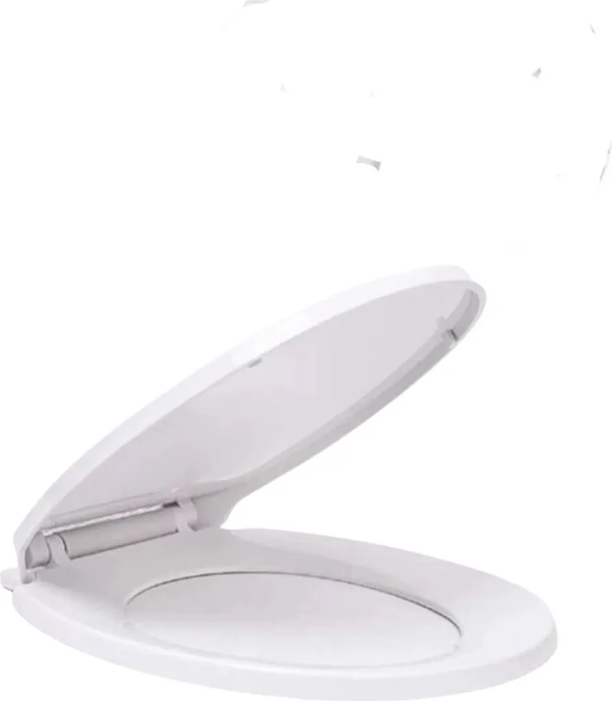 Copriwater Vaylen Soft Close Bianco Antibatterico - Sgancio Rapido