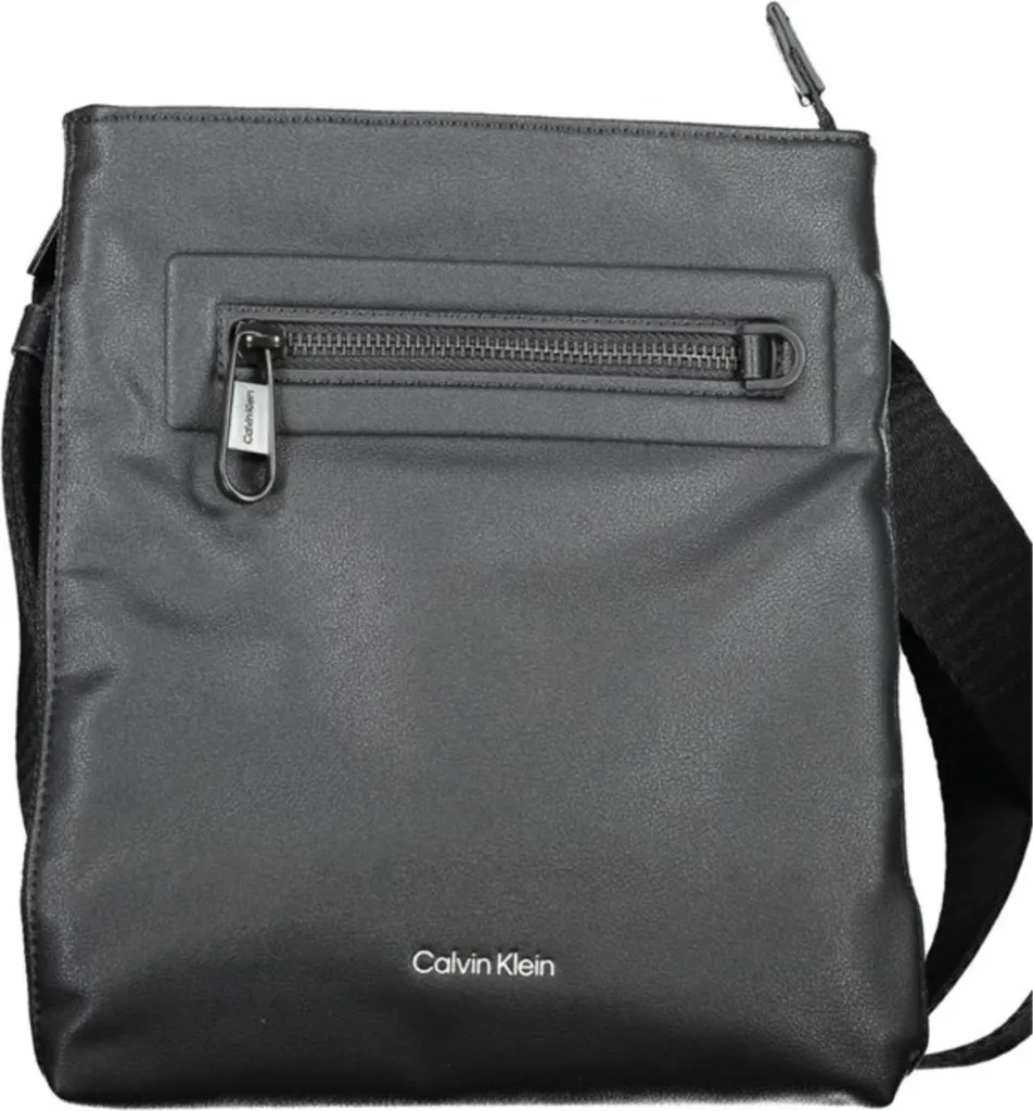 Calvin Klein K50K511371 Sacoche Homme Noire Minimaliste Chic CK