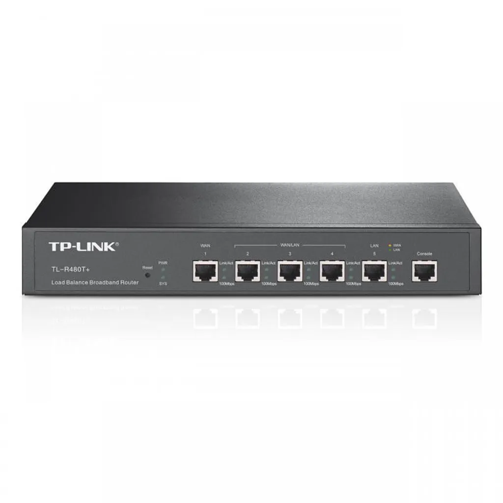 Routeur 5 Ports TL-R480T+ pour Partager Plusieurs Connexions Internet Pro