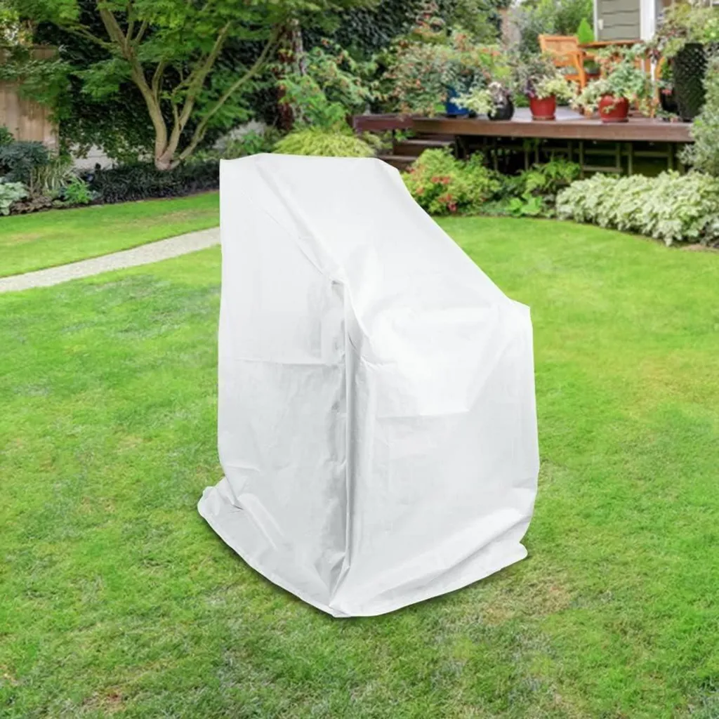 Housse de chaise de jardin transparente et résistante aux intempéries - 7