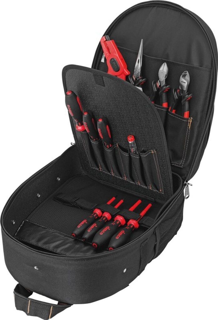 Cimco 170420 Electrical contractor Tool backpack (+ tools)