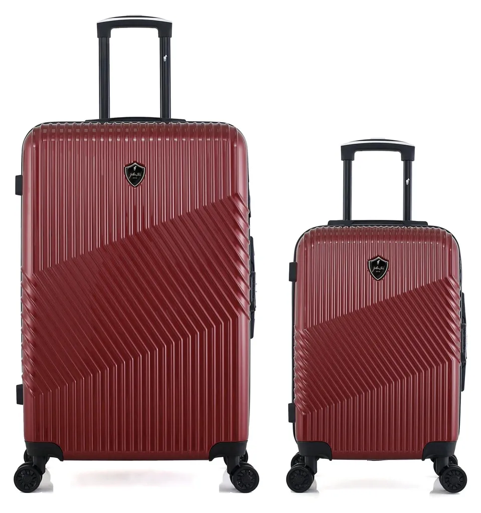 Valises PETER Gentleman Farmer : Lot de 2 avec Roues 360° et Coque Robuste