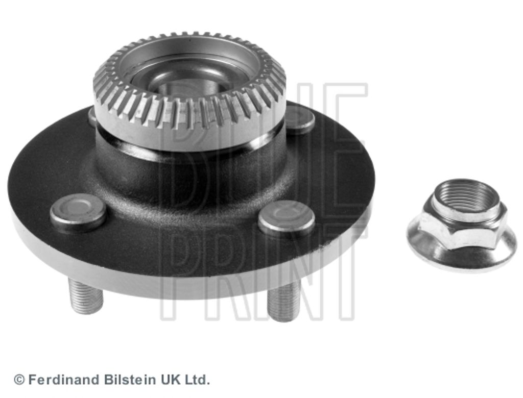 BLUE PRINT Radlagersatz Hinten Links Hinten Rechts für NISSAN MICRA II (K11) Schrägkugellager 62,0mm ADN18364