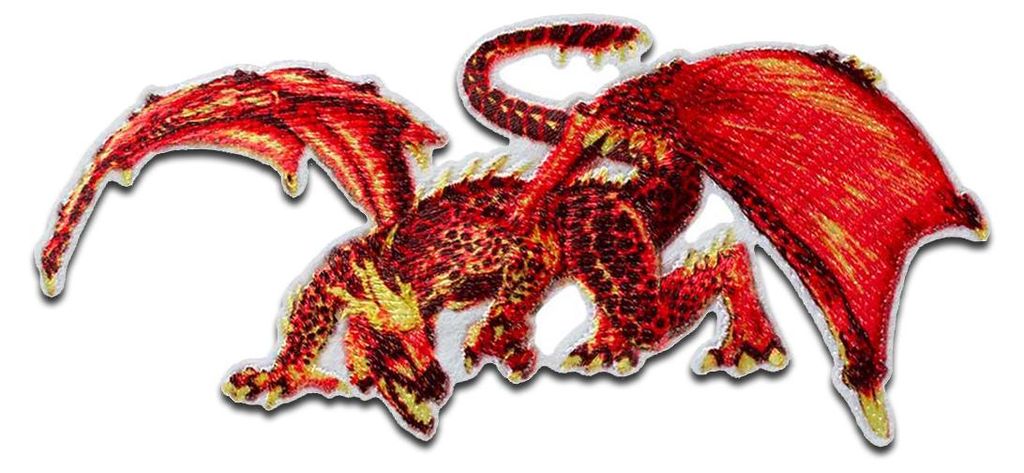 Mono-Quick Schleich Eldrador Lava Dragon - Aufnäher, Produktbild 