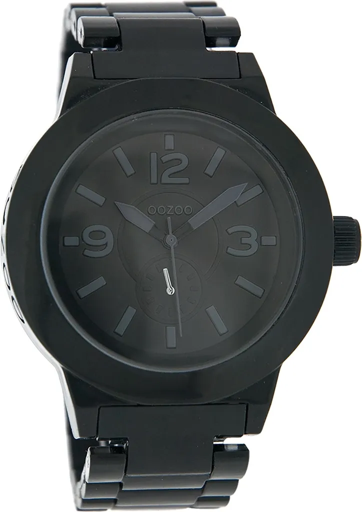 Montre à Quartz Analogique Oozoo Noire pour Femme Collection Timepieces