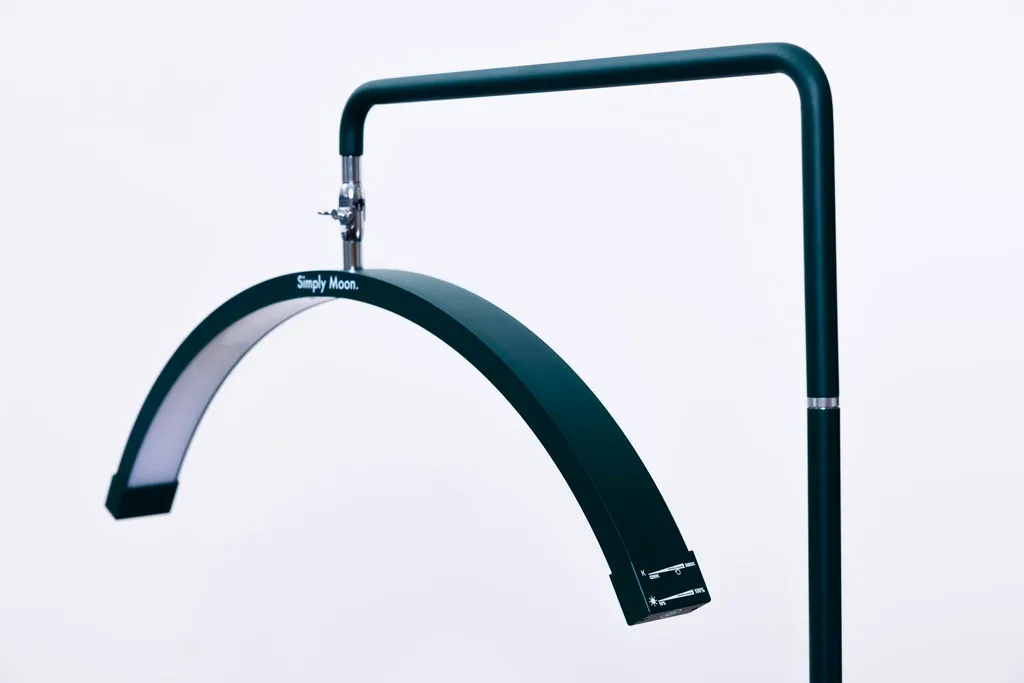 Lampe de maquillage LED Simply Moon Vert foncé pour bureau coiffeuse