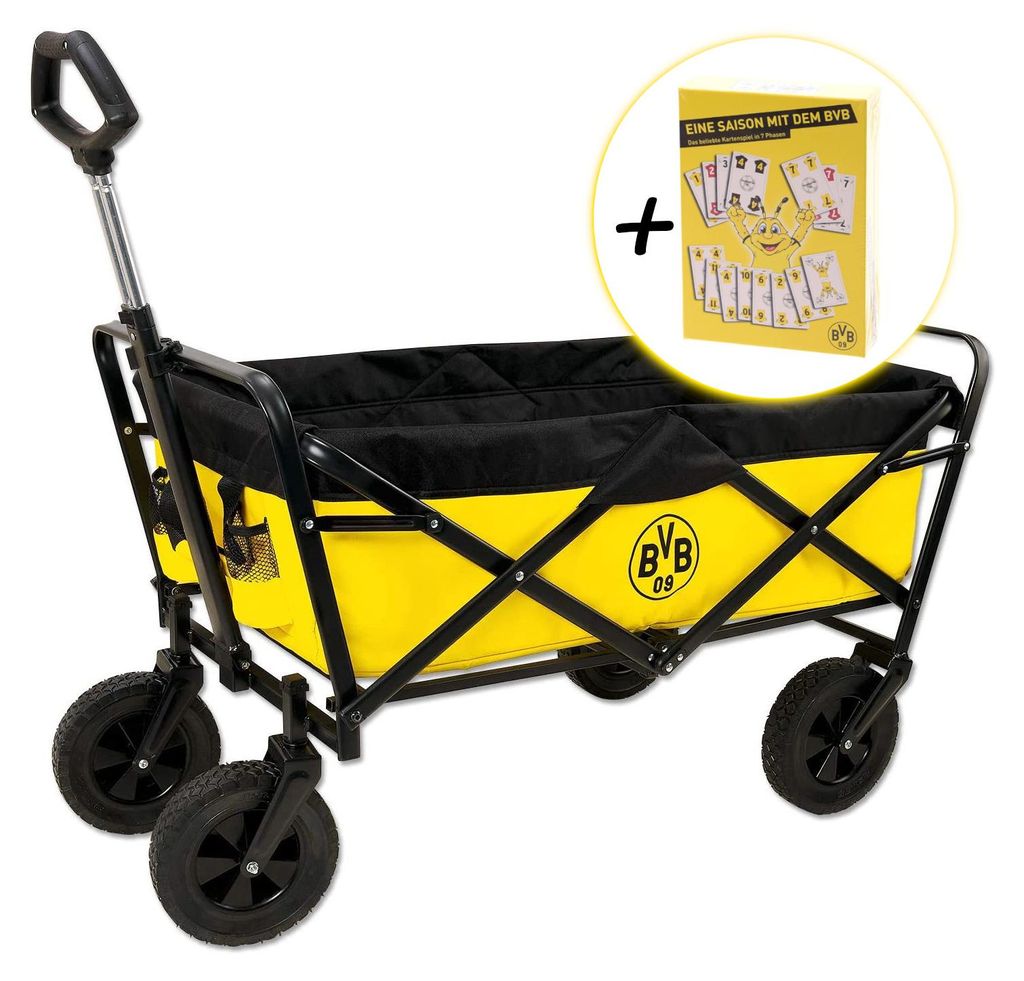 DS Direkt - BVB-Klapp-Bollerwagen + Kartenspiel »Eine Produktbild 