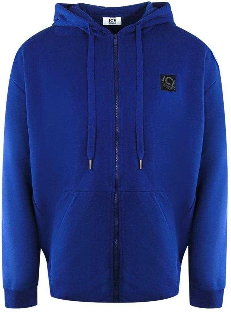 Ice Iceberg - Hoodie mit durchgehendem Reißverschluss für Herren SY1058 (M) (Blau)