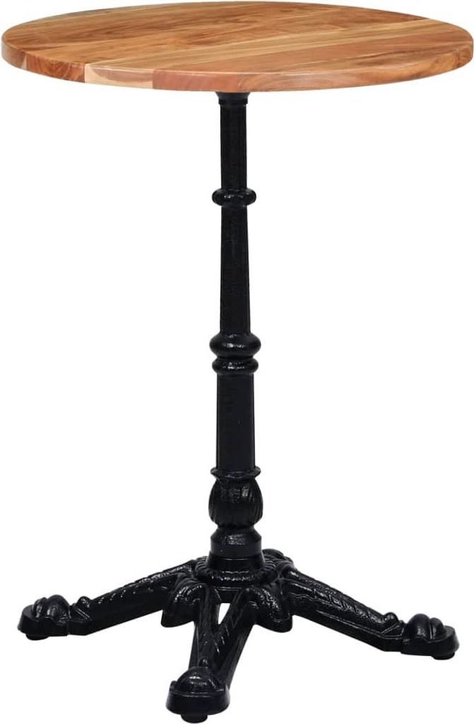 Bistrotisch-Gestell Schwarz 52x52x72 cm Gusseisen