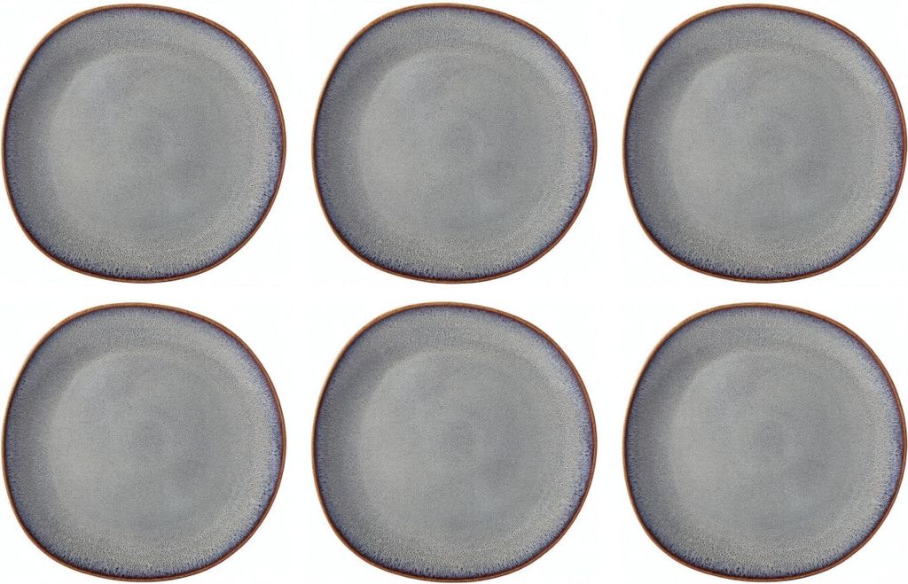 by Villeroy & Boch Lave Beige Zestaw 6 talerzy obiadowych Zdjęcie produktu 