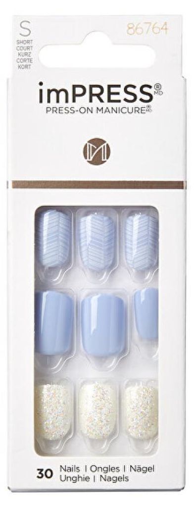 Self-adhesive nails imPRESS Nails Lavender Whisper 30 pcs Produktbild 