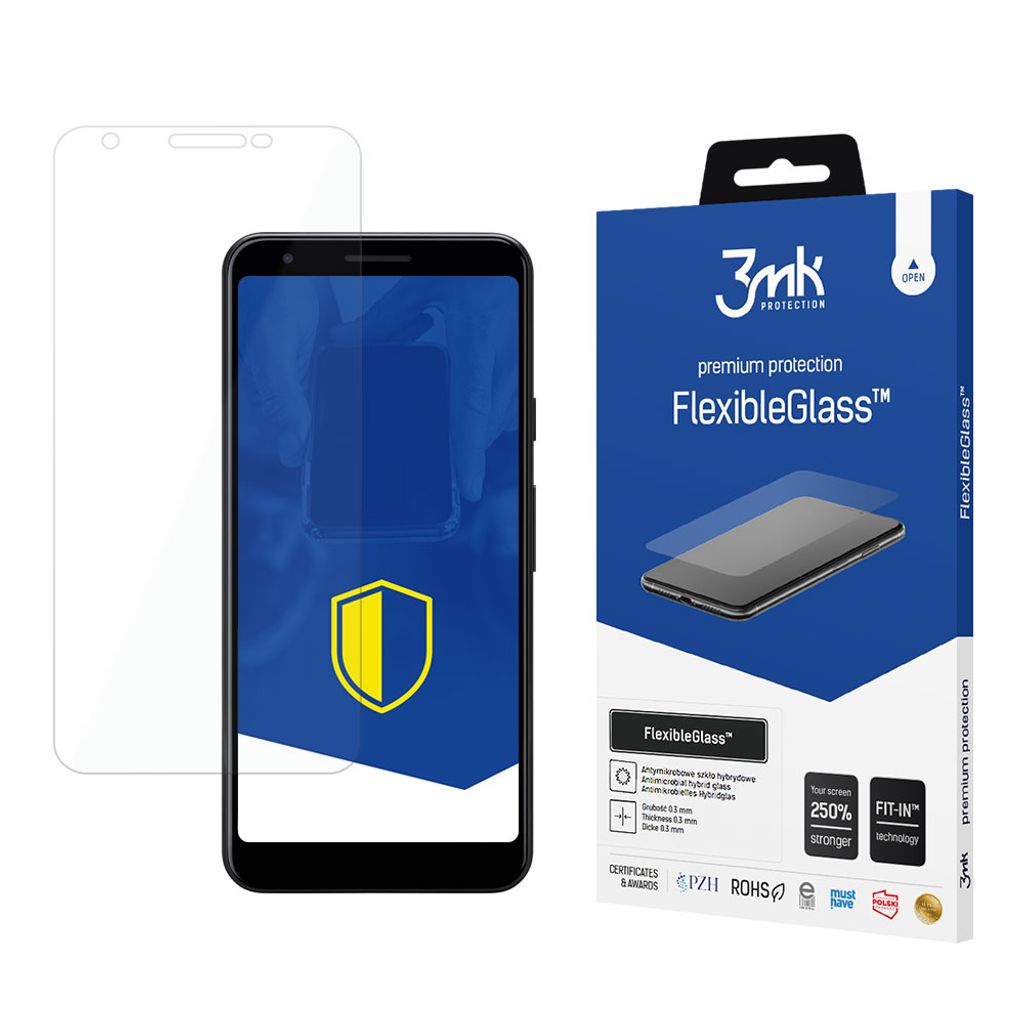 3mk Display Hybridglas FlexibleGlass fr Google Pixel 3a 0,3mm 7H
