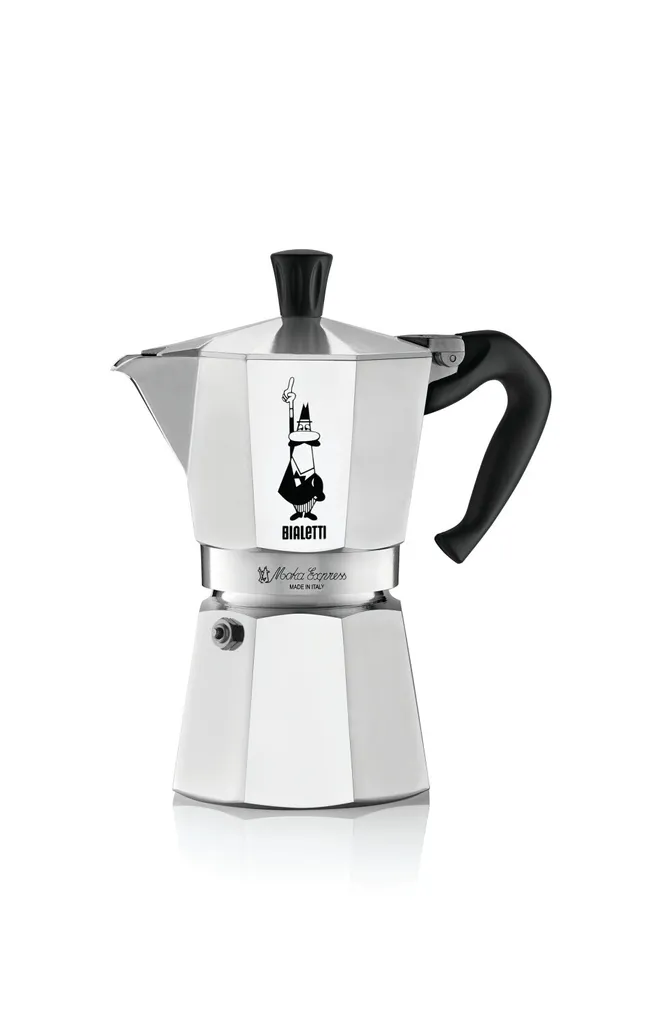 Machine à Café Italienne Bialetti Moka Express en Aluminium Argent 270ml