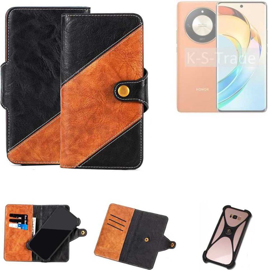 K-S-Trade Handyhülle Schutzhülle Bookstyle Case Wallet-Case Produktbild 