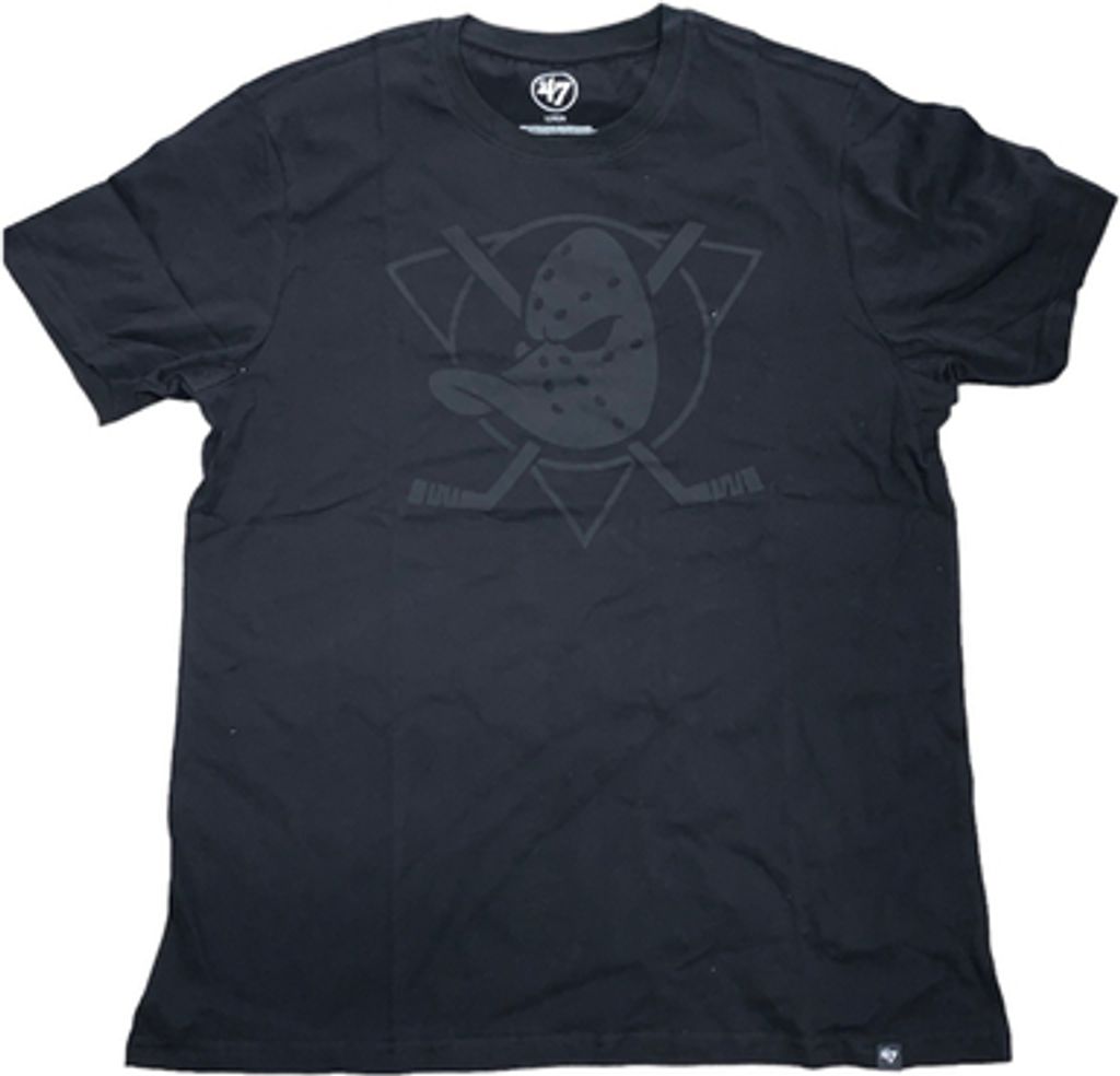 '47 NHL Imprint ECHO Tee Senior, Größe:S, NHL Teams:Ducks Black Edition