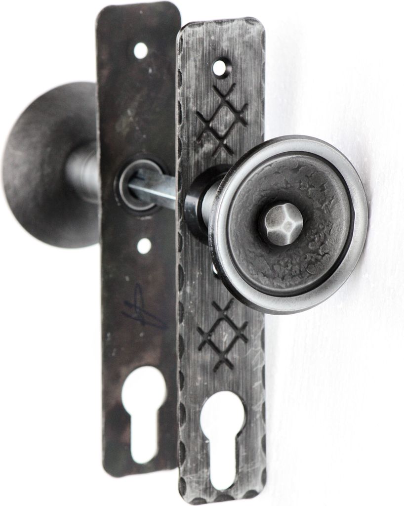UHRIG Set Knopfdrücker Paar drehbar + Kurzschild Produktbild 