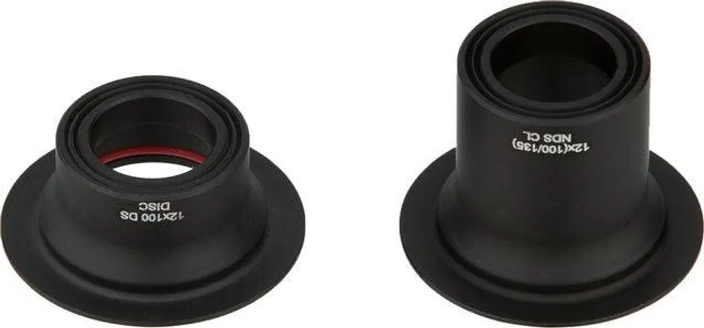 Embouts Zipp Cognition Disc 12x100mm Noir - Réparez votre Moyeu Avant