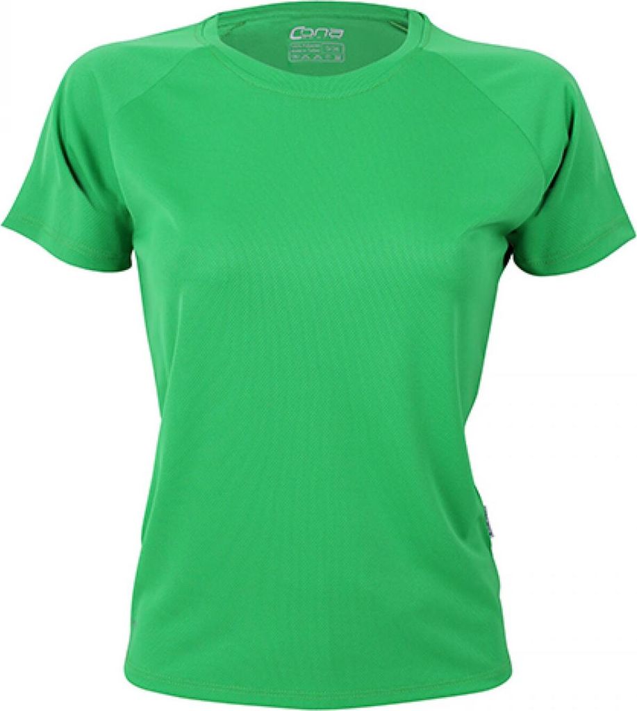 CONA SPORTS CSL01 | Damen Rainbow Ladies Tech Tee / - - Farbe: Green - Größe: L