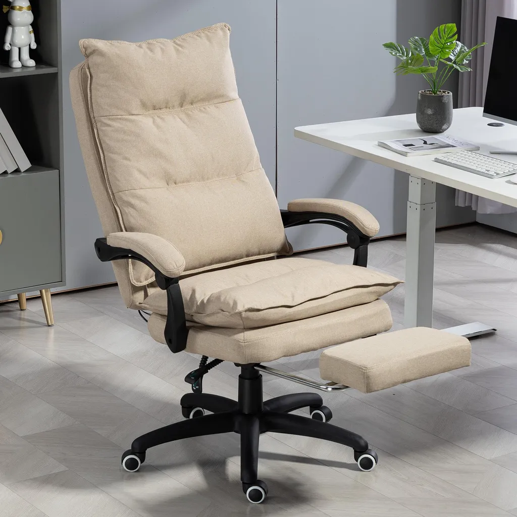 Siège de bureau ergonomique massant et inclinable avec télécommande - 3