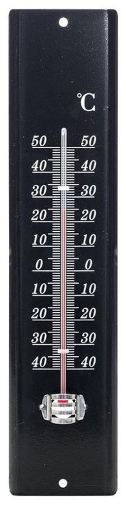 Lifetime Garden - Thermometer - schwarz - fur den Innen- und Ausenbereich