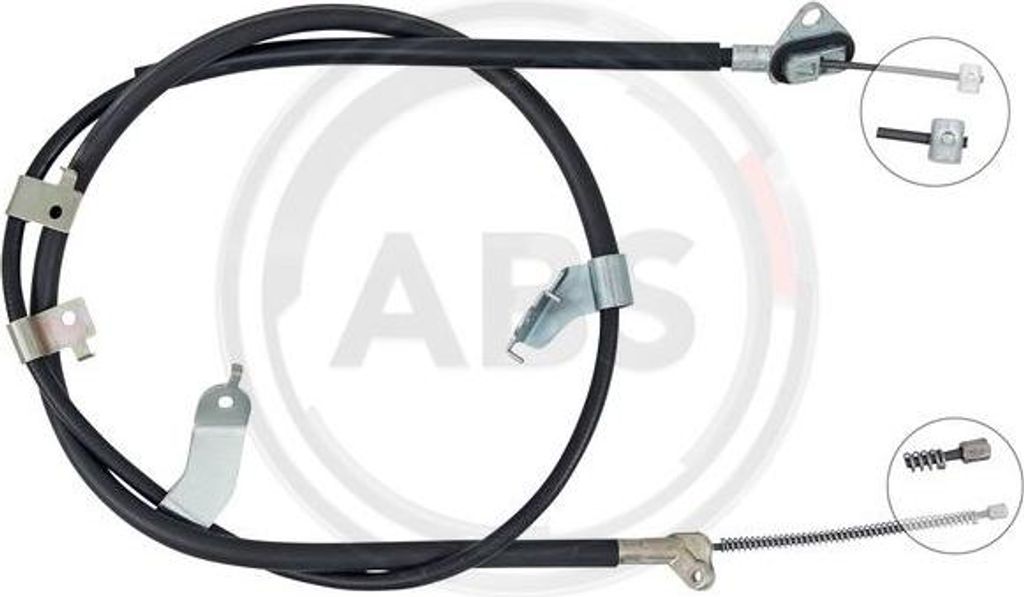 A.B.S. K16073 Seilzug, Handbremse OE 4642042141 kompatibel mit RAV 4