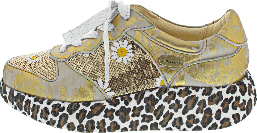 Laura Vita Laura Vita Sneaker Gold Produktbild 