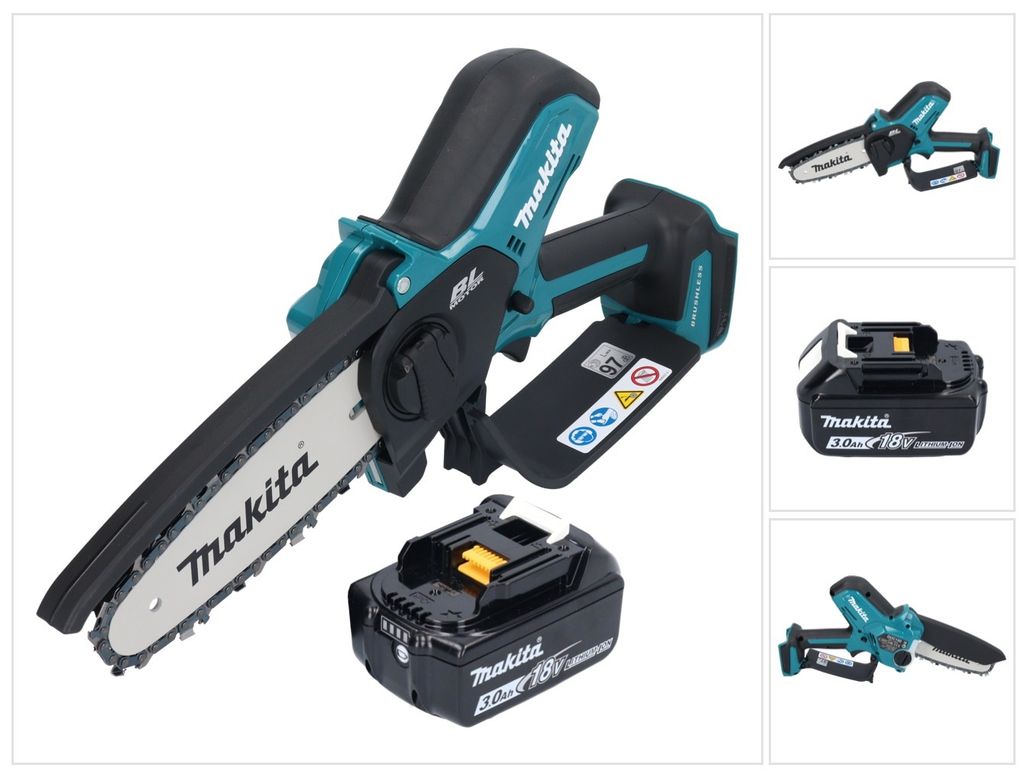 Makita DUC 150 F Akku Kettensäge 18 V 15 cm Brushless + 1x Produktbild 