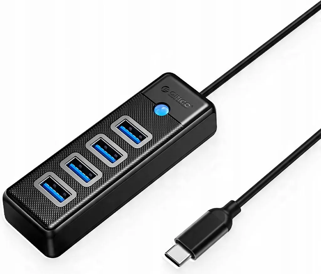 Orico PW4U-C3 Hub USB C 4 in 1: Sdoppiatore USB 3.0 per MacBook e PC