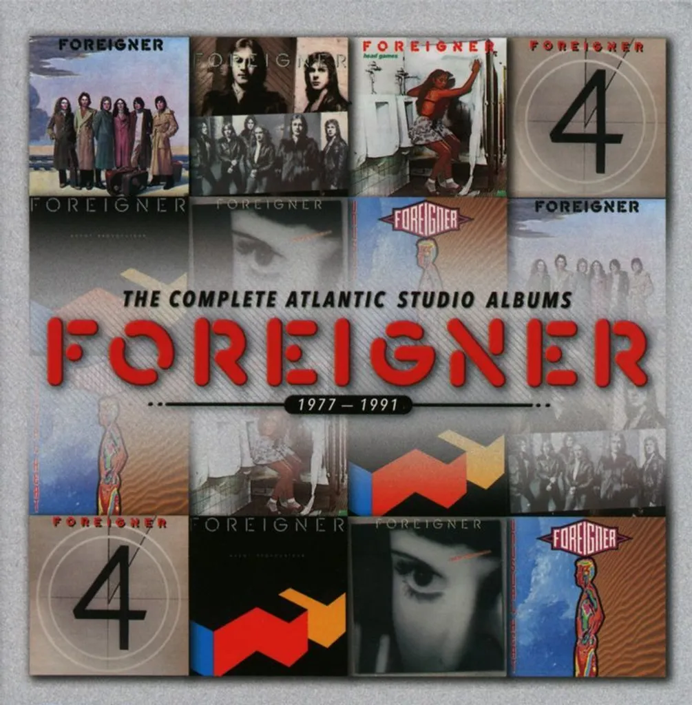Foreigner Albums Studio 1977-1991 Coffret Remastérisé Atlantic Records