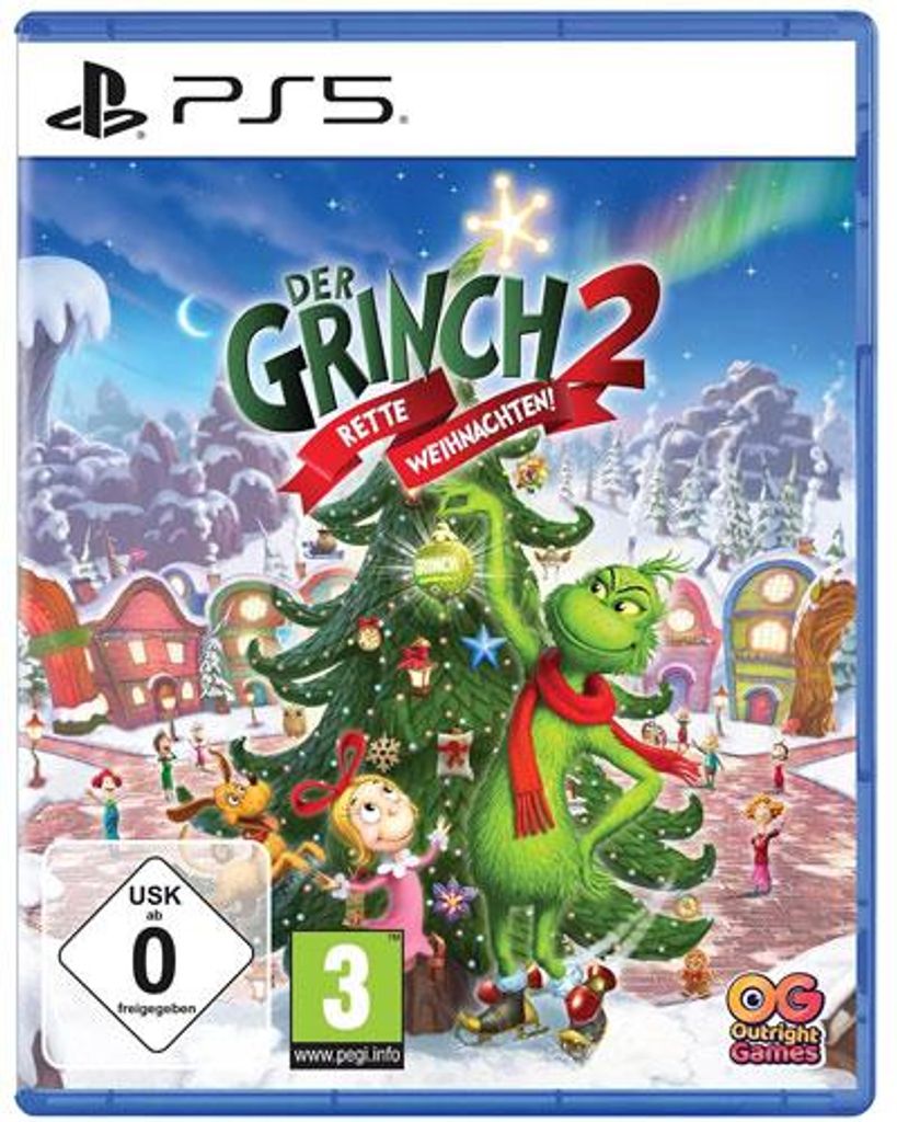Grinch 2, Der - Rette Weihnachten!  Spiel für PS5 Produktbild 