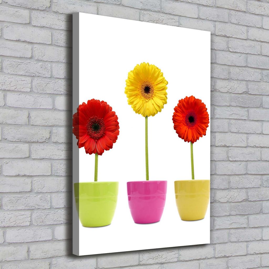 Tulup Leinwandbild - 70x100cm - Wandkunst - Drucke auf Leinwand - Leinwanddruck - Wohnzimmer Wanddekoration XXL - Wohnung Deko Kunstdrucke - Blum...