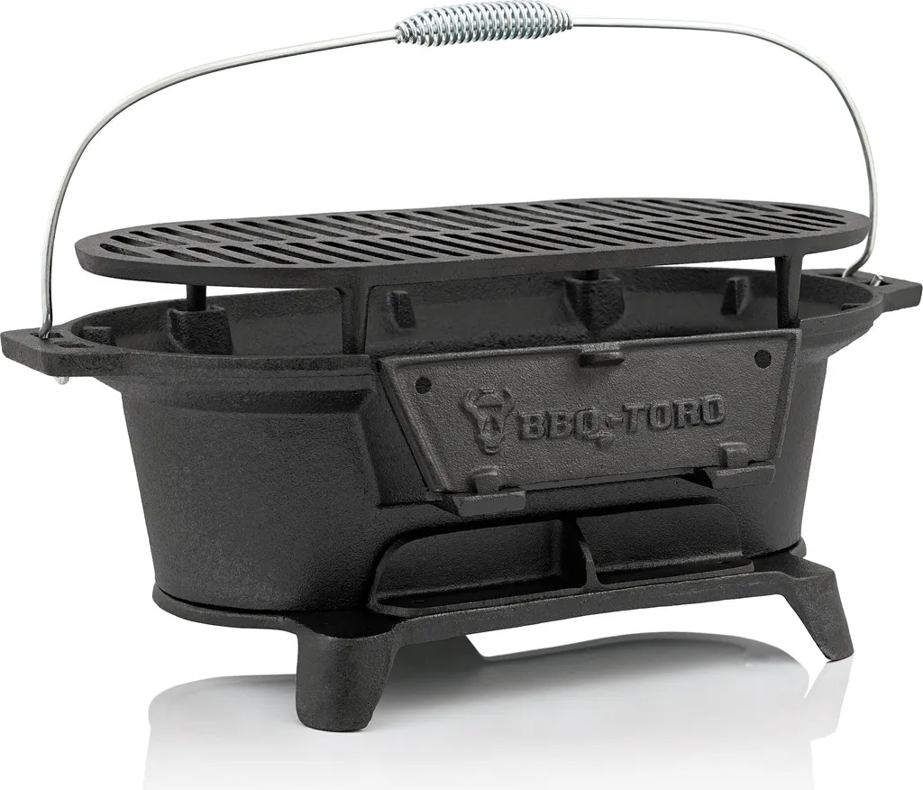 Petit Barbecue de table style Hibachi fonte - Idéal balcon et terrasse