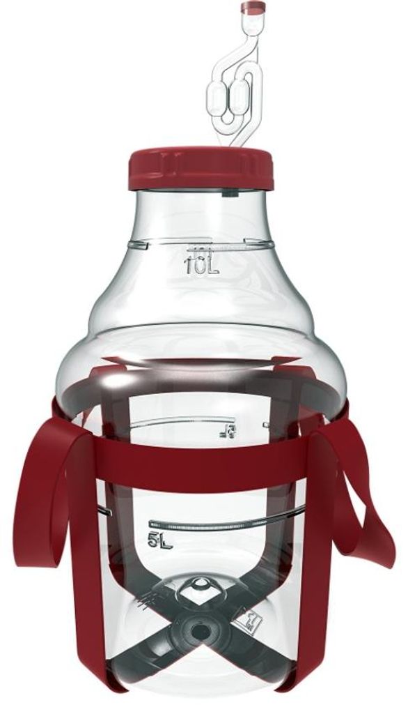 Balon PLASTIKOWY PET 20L BW z szelkami Zdjęcie produktu 