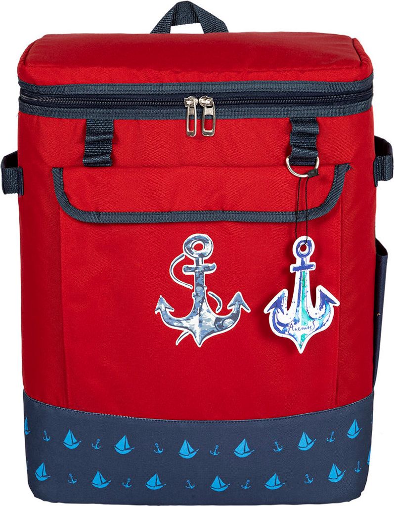 Anemoss Marine Collection Anchor Kühlrucksack, isolierte Transporttasche für heiße & kalte Lebensmittel, Thermo Lunchbox, große Kühlbox für O...
