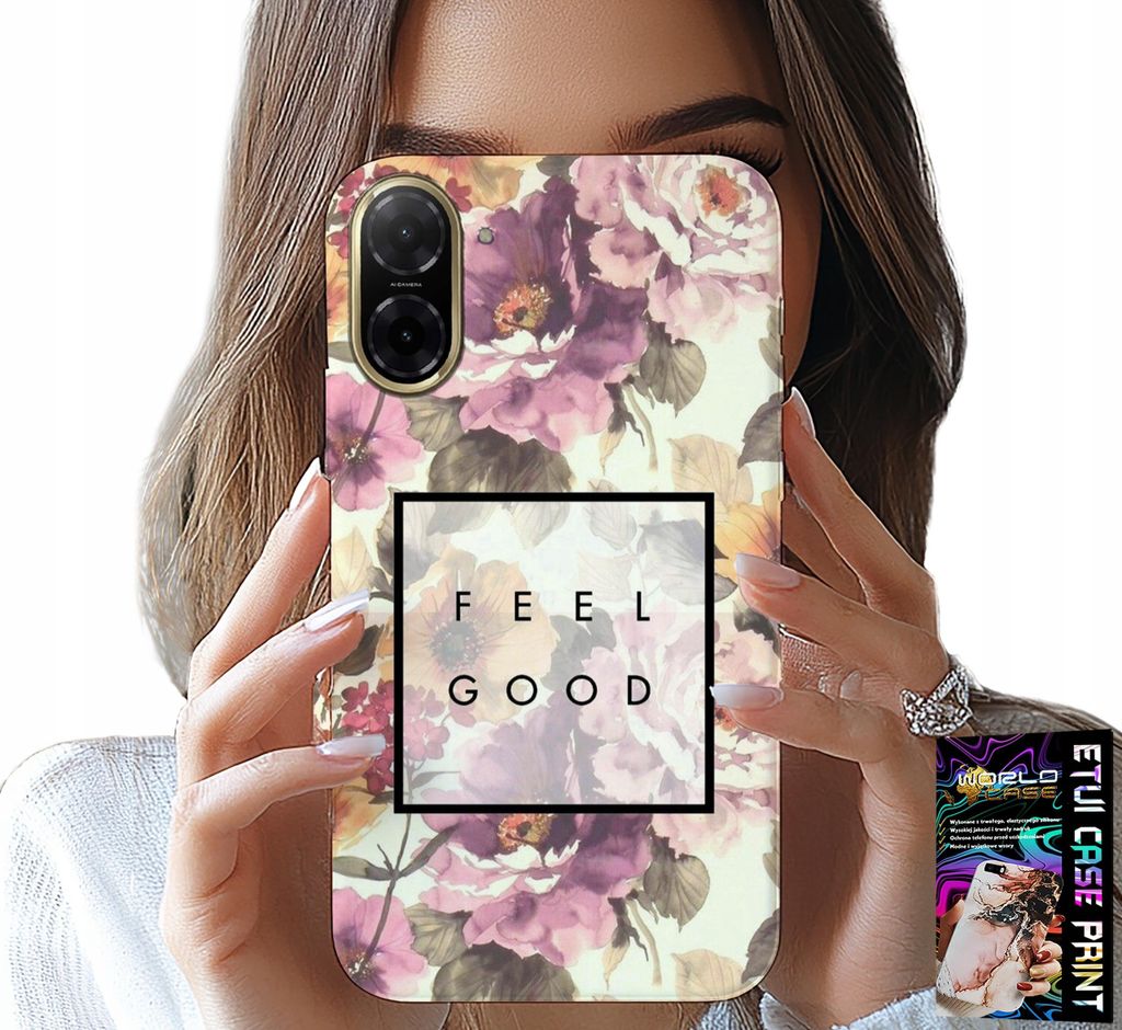 Etui Für Xiaomi Redmi A5 - Florales Design, Mode Damen + Glas