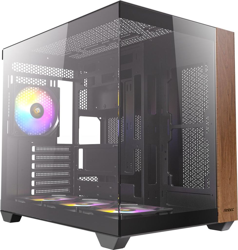 Antec CX800 Midi Tower Nero, Legno Immagine del prodotto 