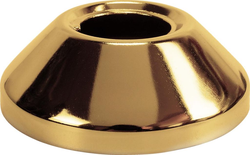 Konische Rosette gold 3/4"", Höhe 25 mm Produktbild 