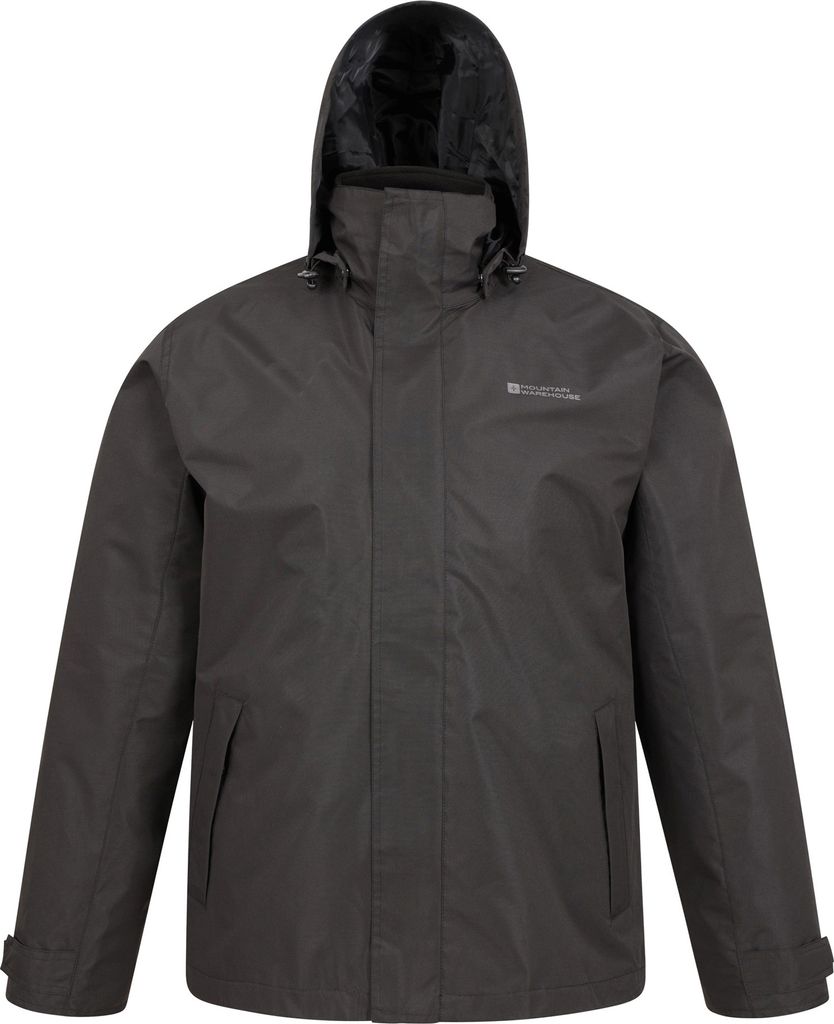 Mountain Warehouse - "Fell II" Jacke 3 in 1 für Herren MW1379 (S) (Schwarz)