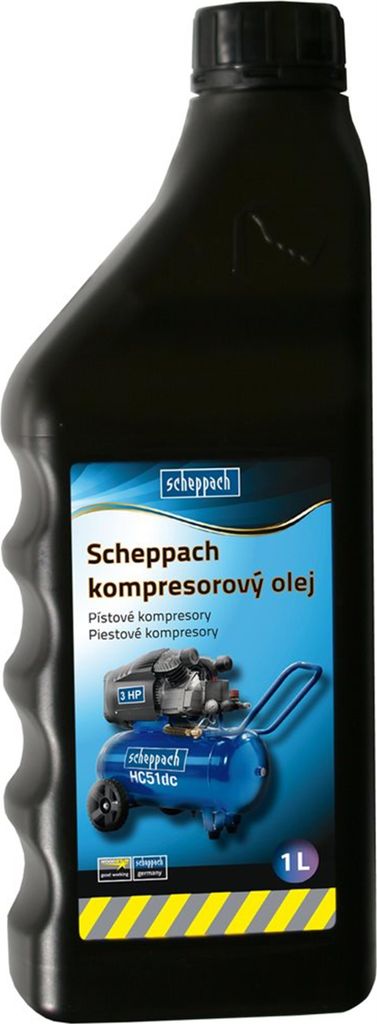 Scheppach compressorolie, 1 liter Productafbeelding 
