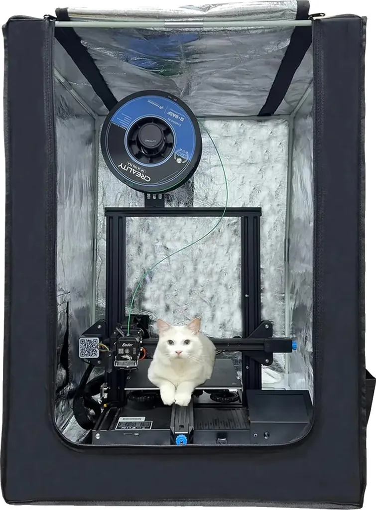 Boîtier imprimante 3D N1 silencieux avec isolation thermique renforcée