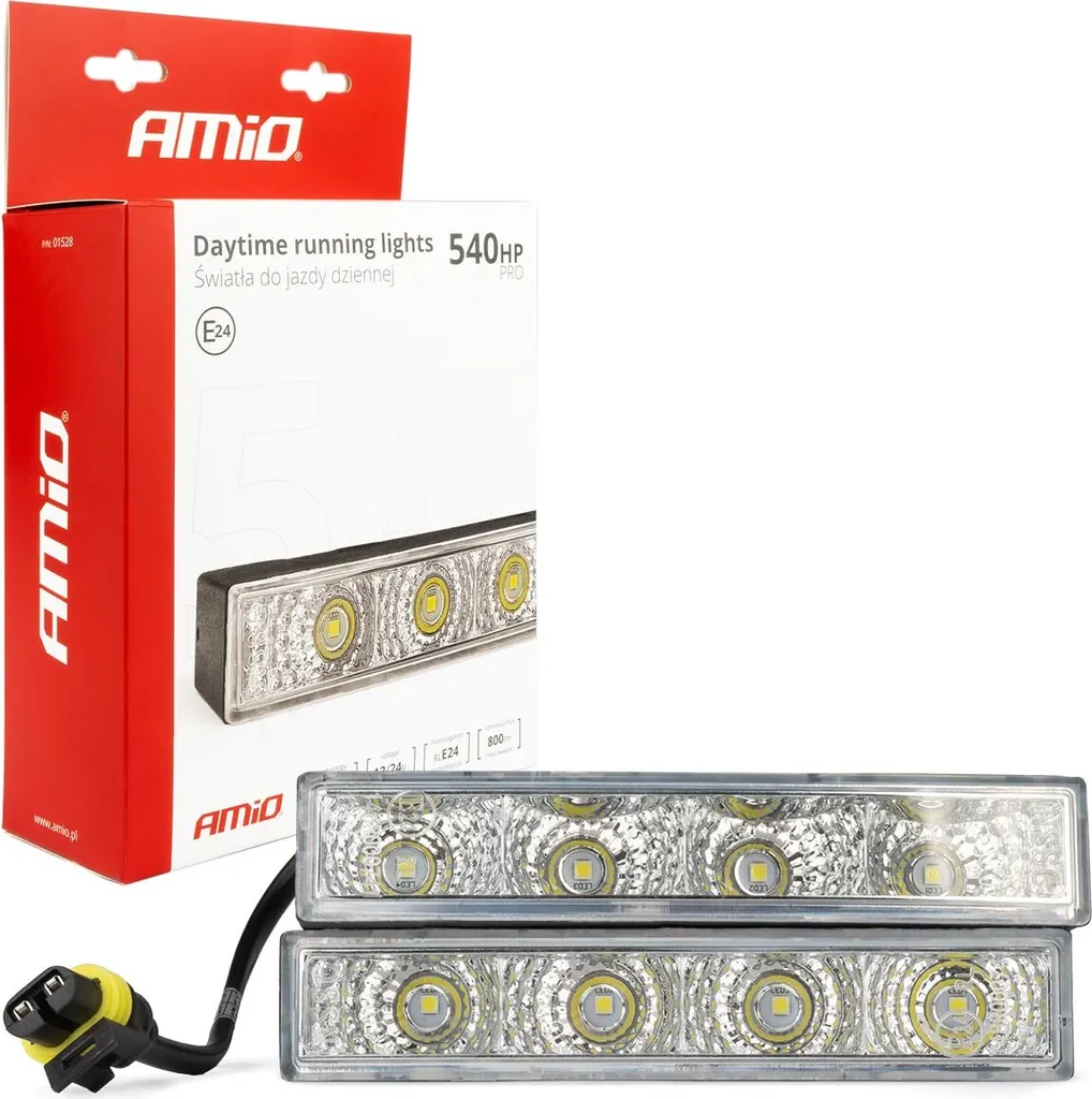 Drl 540 Luci Diurne LED Professionali 01528 per Mezzi Commerciali