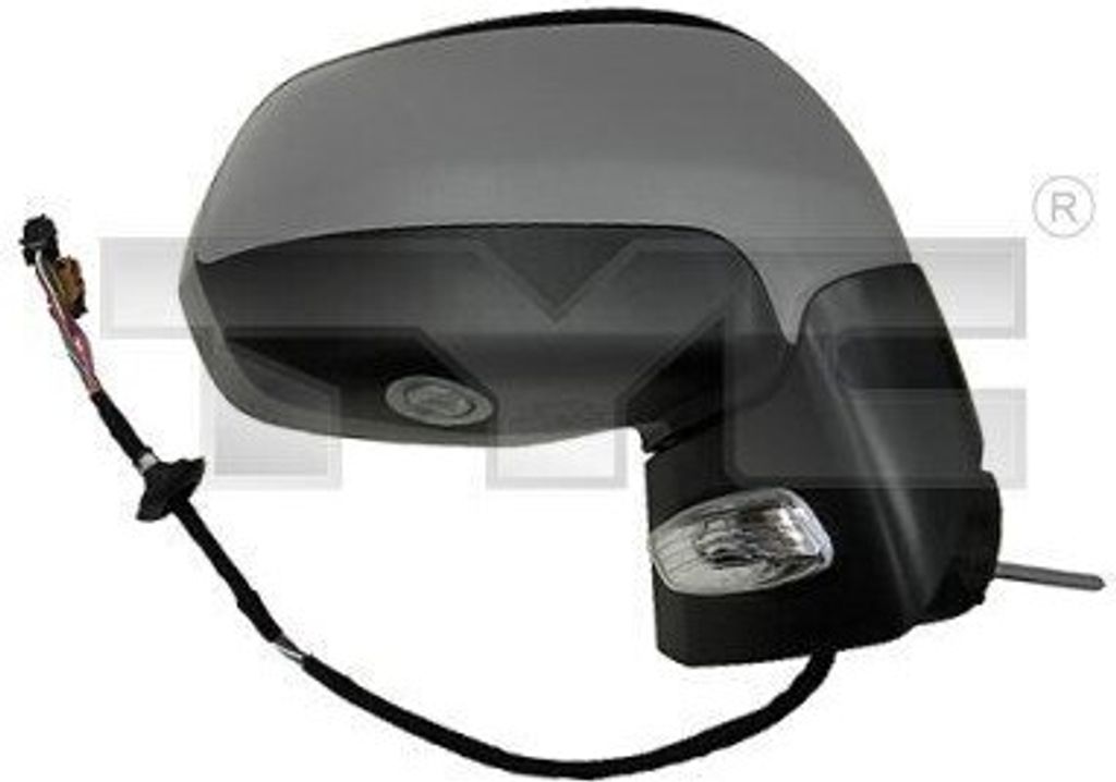 TYC 326-0107 - OE 8153ZG Außenspiegel, rechts für 3008 (0U), 5008 I