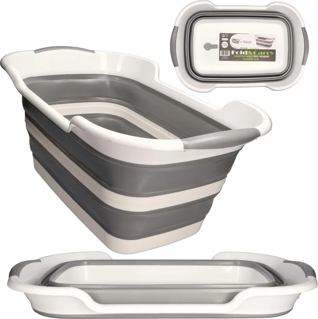 Cuvette de Camping Pliable en Silicone avec Vidange pour Touristes
