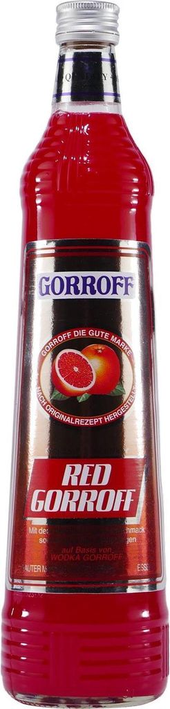 Gorroff Red Likör mit Wodka Produktbild 