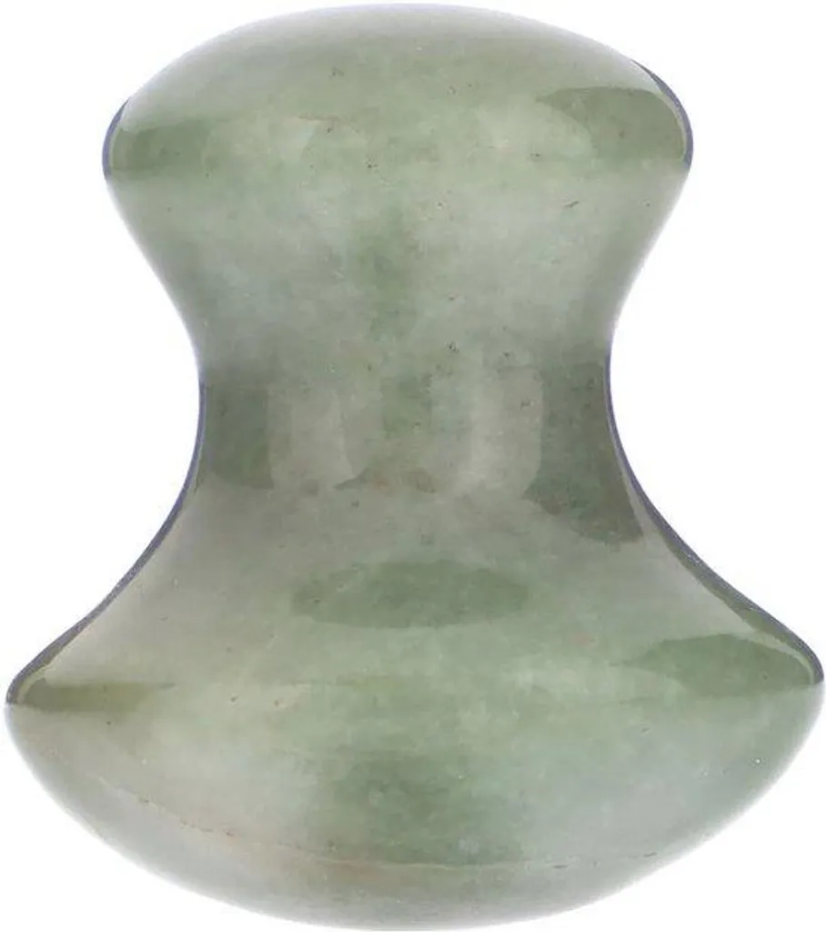 Masseur contour des yeux en jade véritable - Soin visage raffermissant